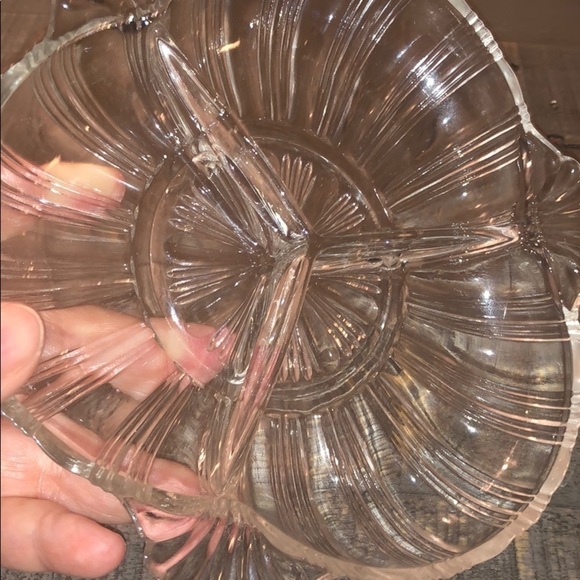 5/$25 Vintage/Antique Unmarked Glass Serving Dish - Picture 3 of 3